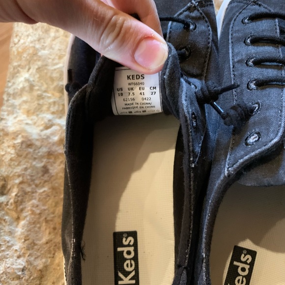 Keds black canvas shoes - Picture 2 of 2